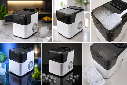 Máquina de Hielo Portátil – Hielo en 6 Minutos para tu Hogar