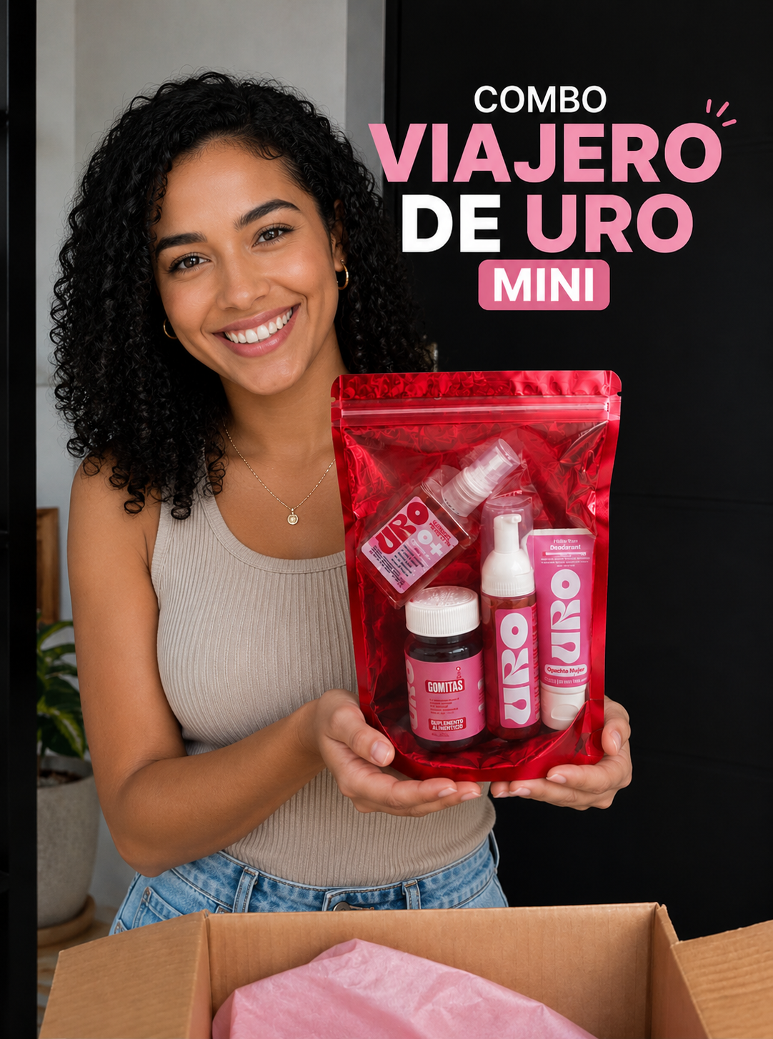 Combo Viajero Uro Mini – Kit de Higiene Íntima para Llevar a Todas Partes