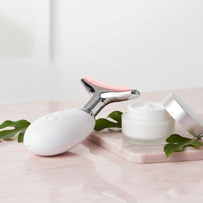 Masajeador Facial Multifunción — Antienvejecimiento con Luz LED y Calor